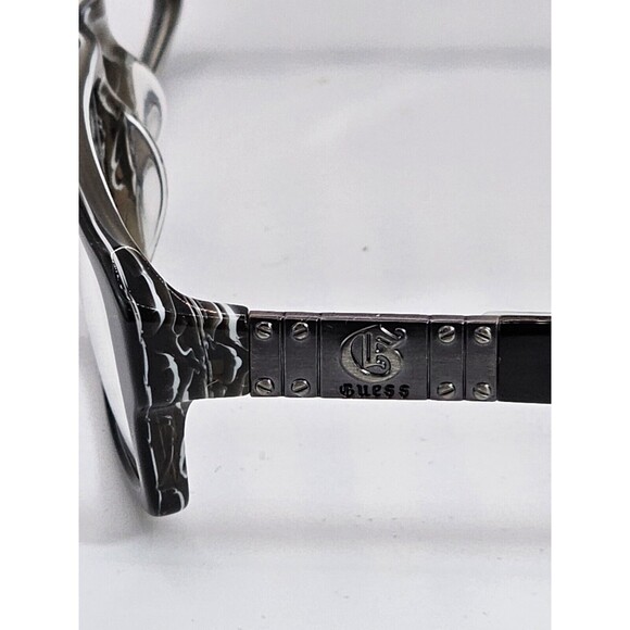 Guess Eyeglasses GU 1708 BLK Marble UNISEX DEMO 52/16/140 - Picture 6 of 15